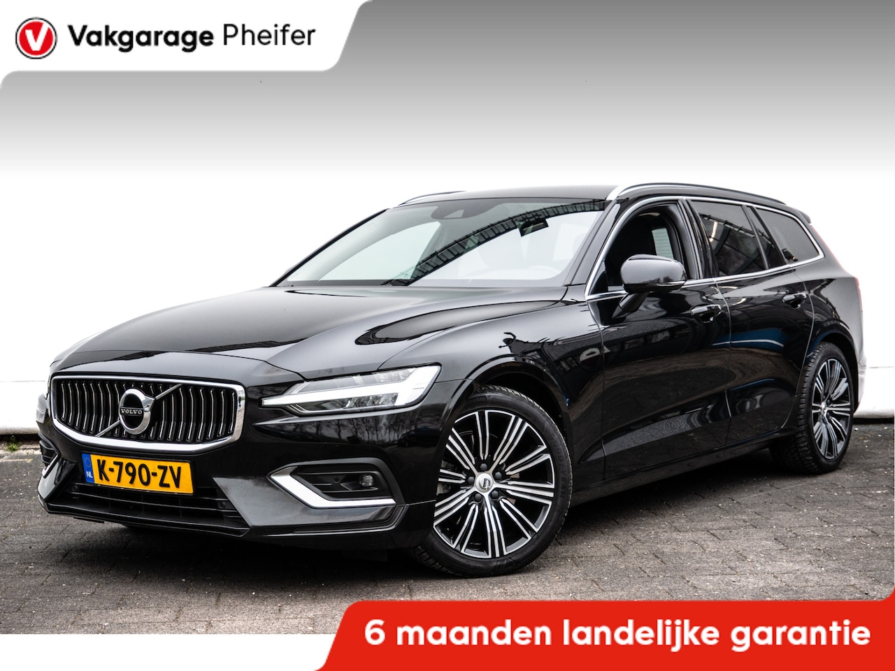 Volvo V60 - 2.0 B3 Inscription Leer/ Stoel-stuurverwarming/ Camera/ Carplay/ Navigatie/ Blis/ Adapt. c - AutoWereld.nl