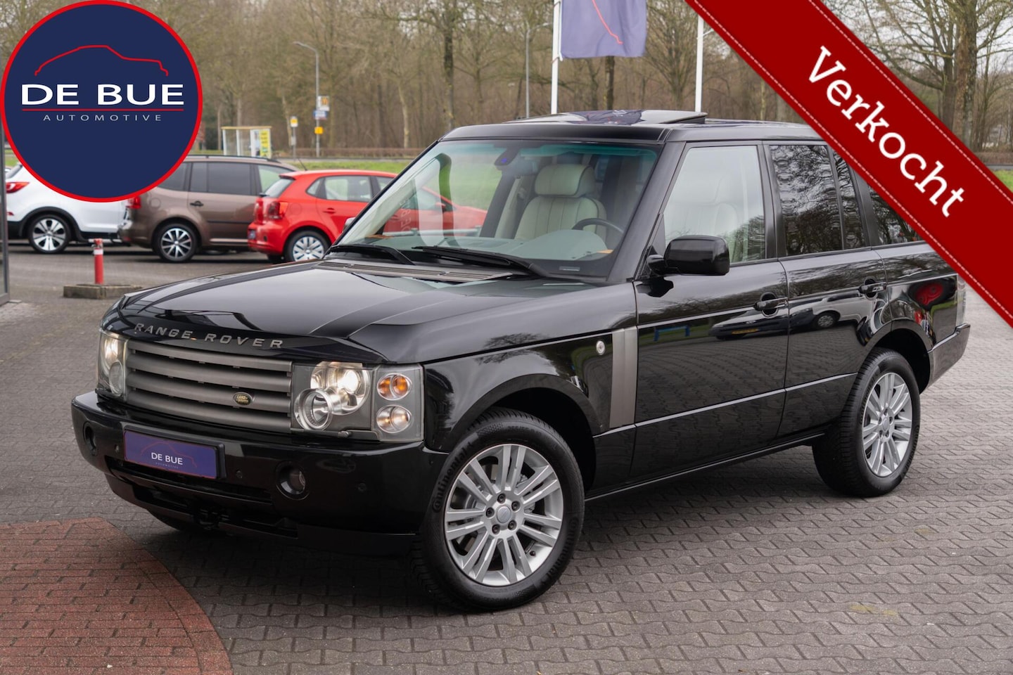 Land Rover Range Rover - 4.4 V8 Vogue|2e Eig|Minitieus Onderhouden|Youngtimer|Xenon|Schuifdak|Java Black Metallic - AutoWereld.nl