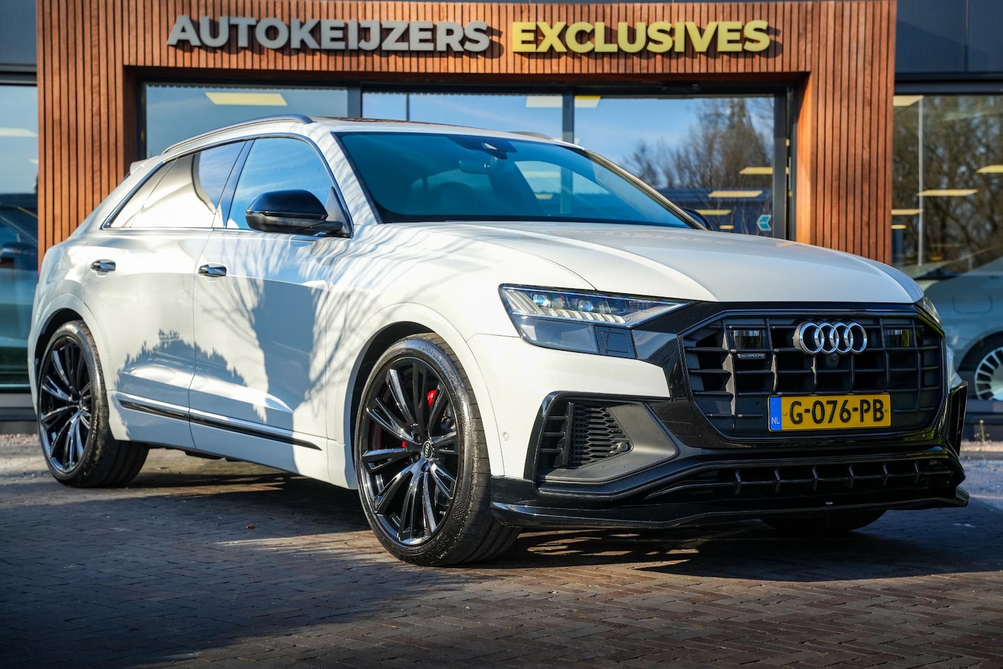 Audi Q8 - 55 TFSI quattro Pro Line Plus Panoramadak ABT Pakket Adapt. Cruise HeadUp 23''LM Trekhaak - AutoWereld.nl