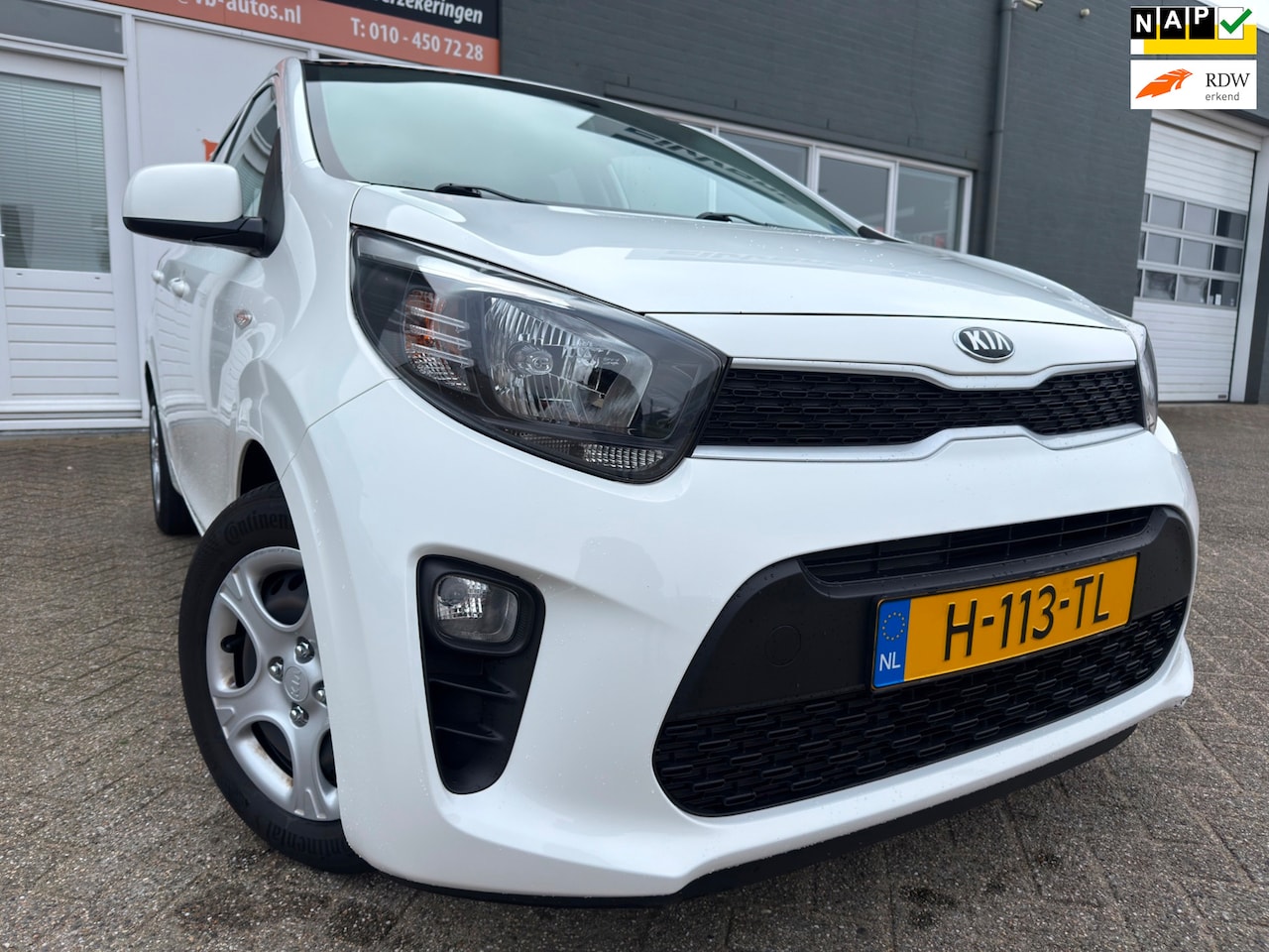 Kia Picanto - 1.0 CVVT ComfortLine 5 drs van 2de Eigenaar met bluetooth telefoon en airco - AutoWereld.nl