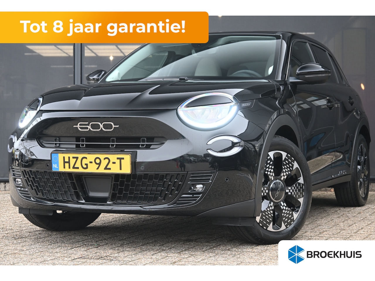 Fiat 600e - La Prima 54 kWh 98%SOH! | 8 Jaar Garantie! | Vol-Leder | Massage | Elektr. Achterklep | Ad - AutoWereld.nl