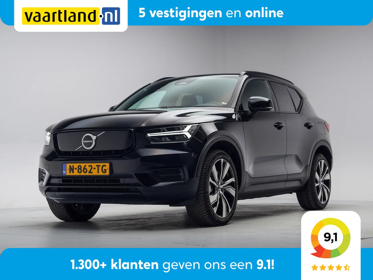 Volvo XC40 - Recharge Plus 70kWh 3-fase [ Comfortstoelen Stoelverwarming Camera ] - AutoWereld.nl