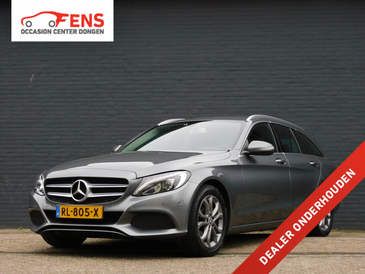 Mercedes-Benz C-klasse Estate - 180 Business Solution DEALER ONDERHOUDEN! CAMERA! STOELV! BLUETOOTH! CRUISE! TREKHAAK! - AutoWereld.nl