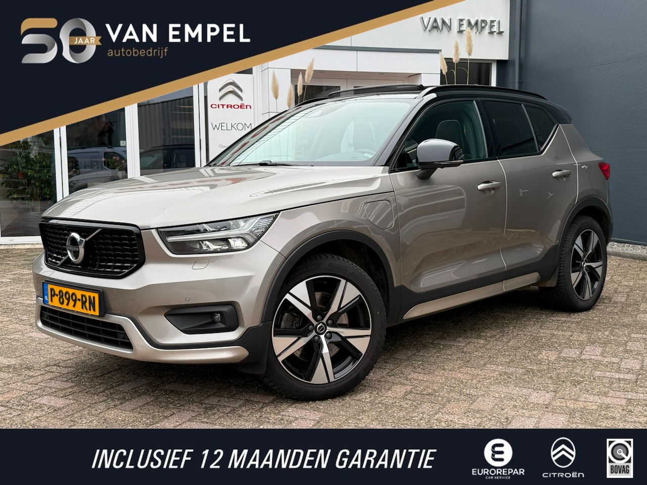 Volvo XC40 - 1.5 T5 Recharge R-Design NL-auto | Schuif- Kanteldak | H&K | Trekhaak | Stoelverwarming | - AutoWereld.nl