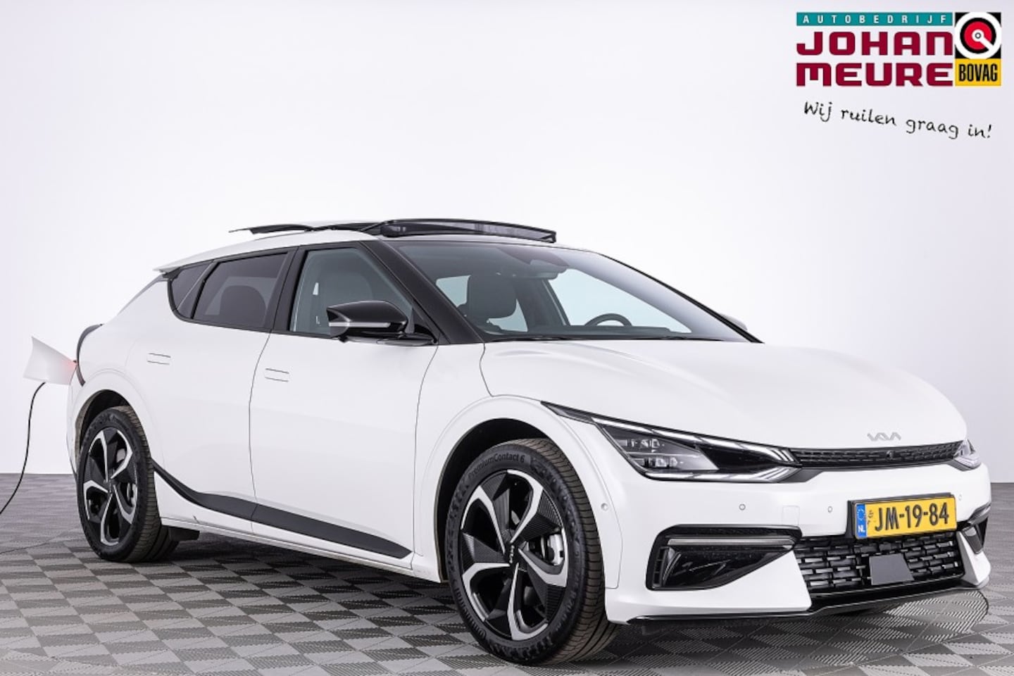 Kia EV6 - GT-Line 77.4 kWh *SOH 100%* PANORAMADAK | Head-Up | CARPLAY | EL. Stoelen - AutoWereld.nl