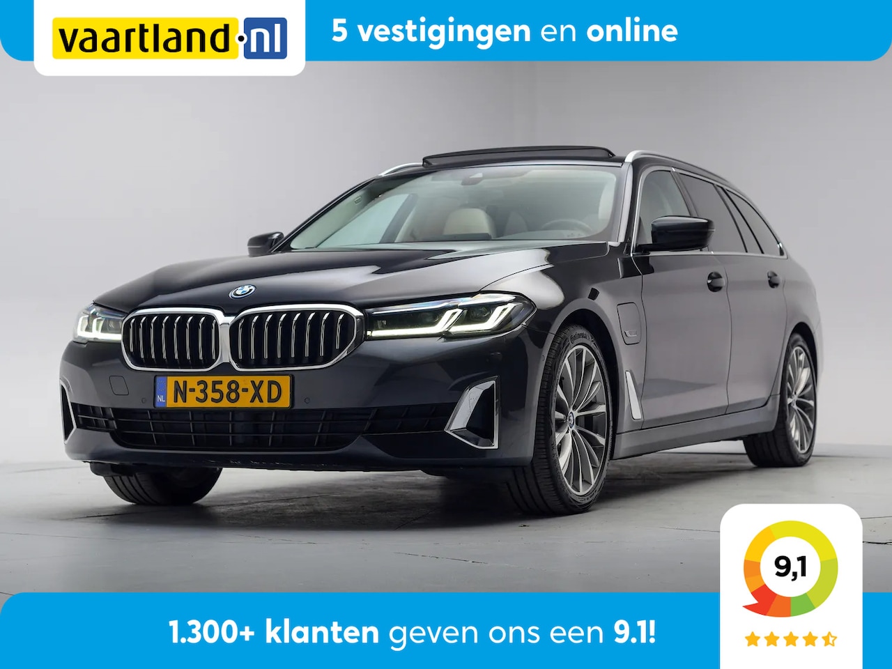 BMW 5-serie Touring - 530e Business Edition Plus Luxury Line Aut. [ Panorama Leder Memory seats ] - AutoWereld.nl