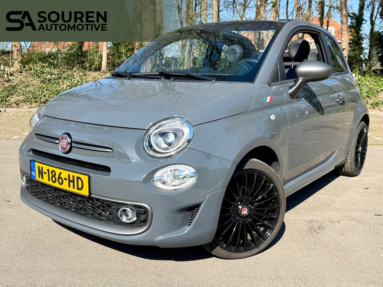 Fiat 500 - 500S 1.2 Sport Navi+Carplay-Andriod Auto / Cruise / PDC senroren / Clima / Half Leer - AutoWereld.nl