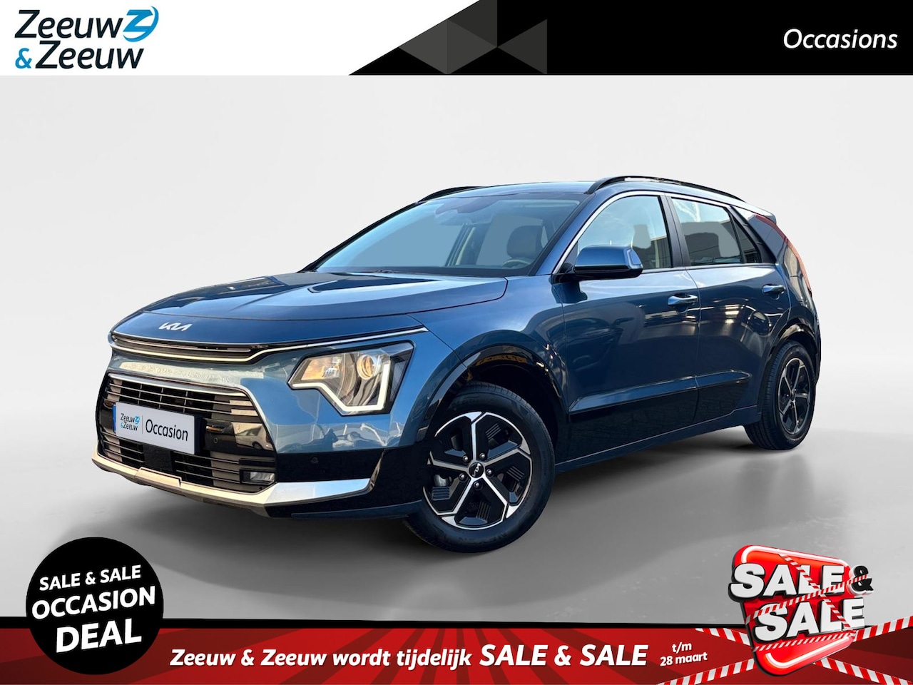 Kia Niro - 1.6 GDi Hybrid DynamicLine | 1e Eigenaar | Dealer onderhouden | Trekhaak | Achteruitrijcam - AutoWereld.nl