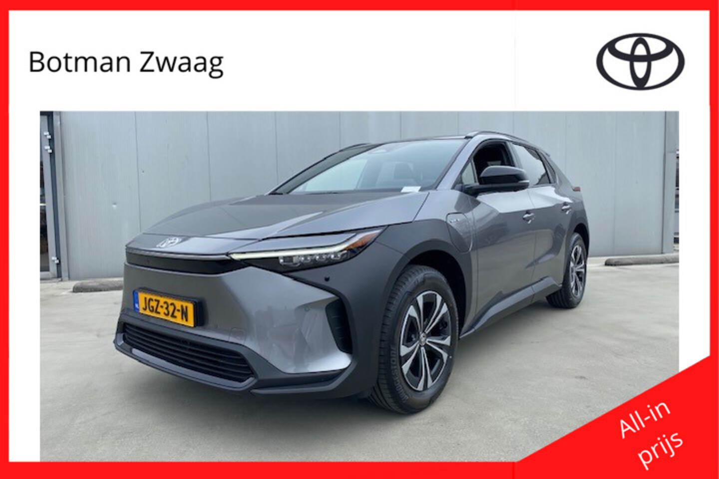 Toyota bZ4X - Dynamic 71 kWh | Navigatie | 500KM WLTP | Warmtepomp | Nieuw uit voorraad leverbaar! | - AutoWereld.nl