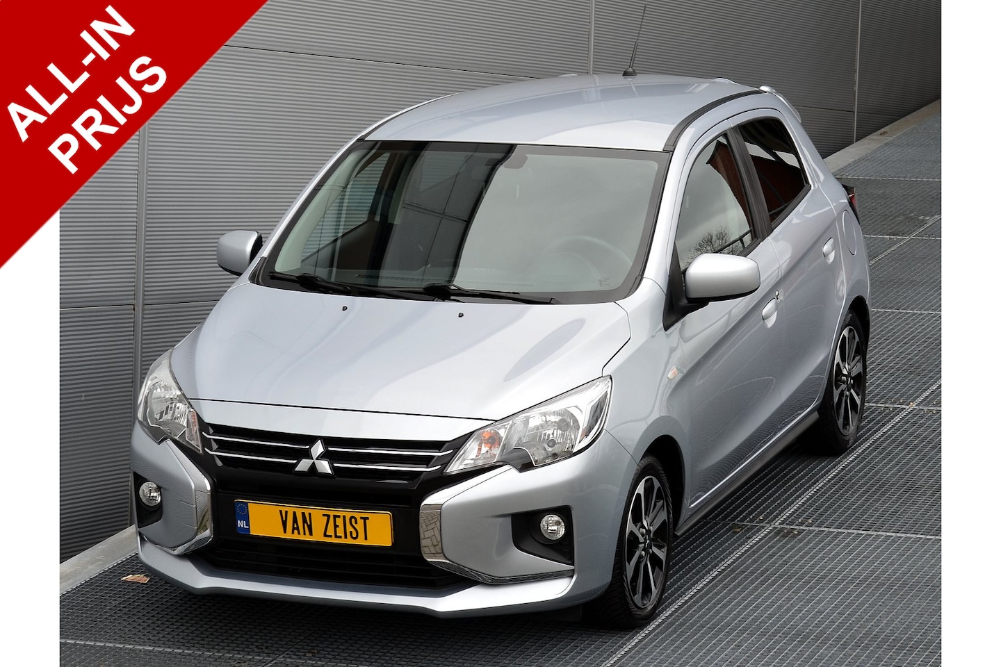 Mitsubishi Space Star - 1.2 DYNAMIC CVT CLEARTEC | HOGE ZIT | AUTOMAAT | CRUISE CONTROL | CAMERA | 15'' LICHTMETAA - AutoWereld.nl