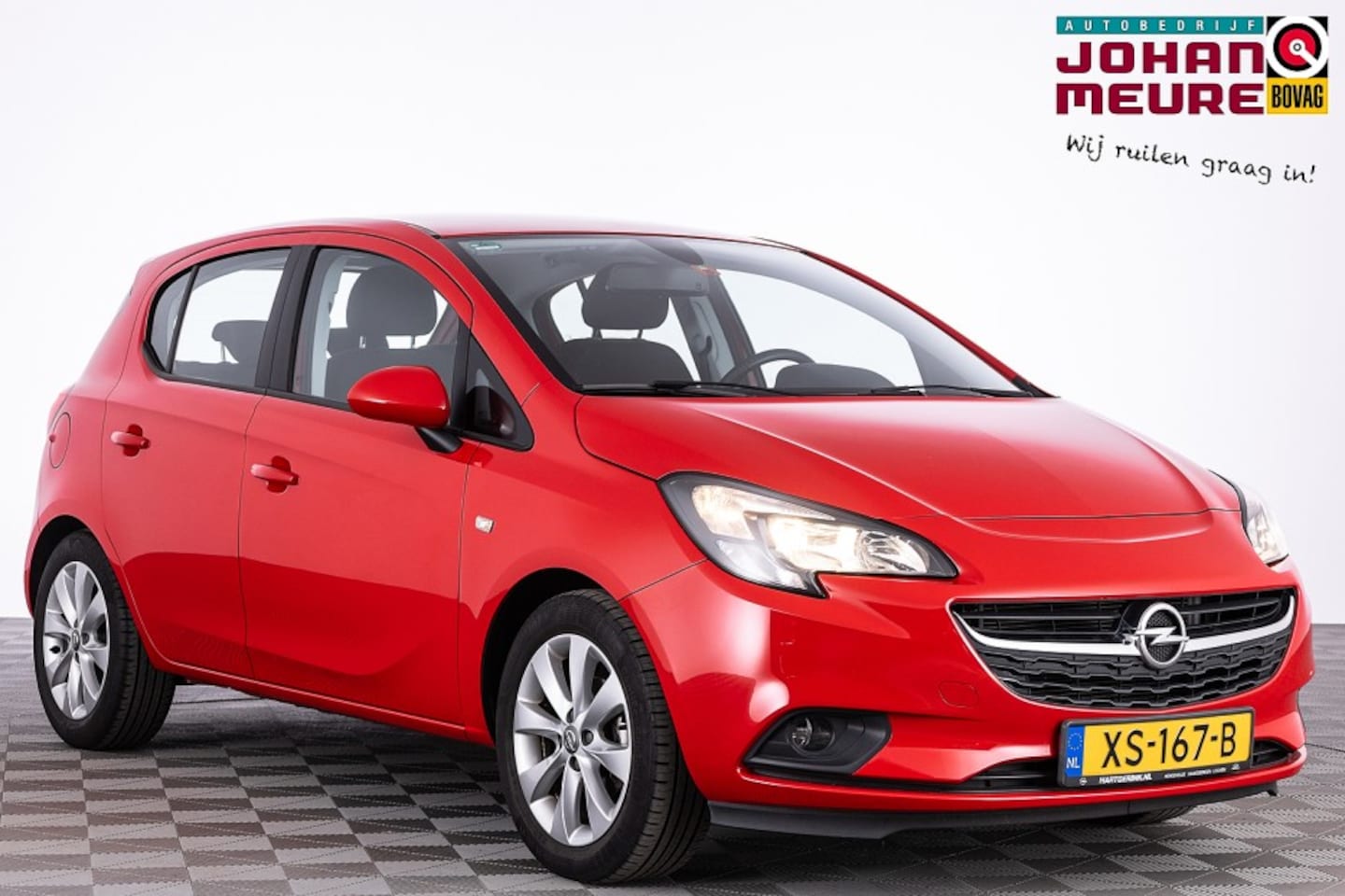 Opel Corsa - 1.4 Favourite 5-drs | NAVI | VELGEN | Trekhaak ✅ 1e Eigenaar - AutoWereld.nl