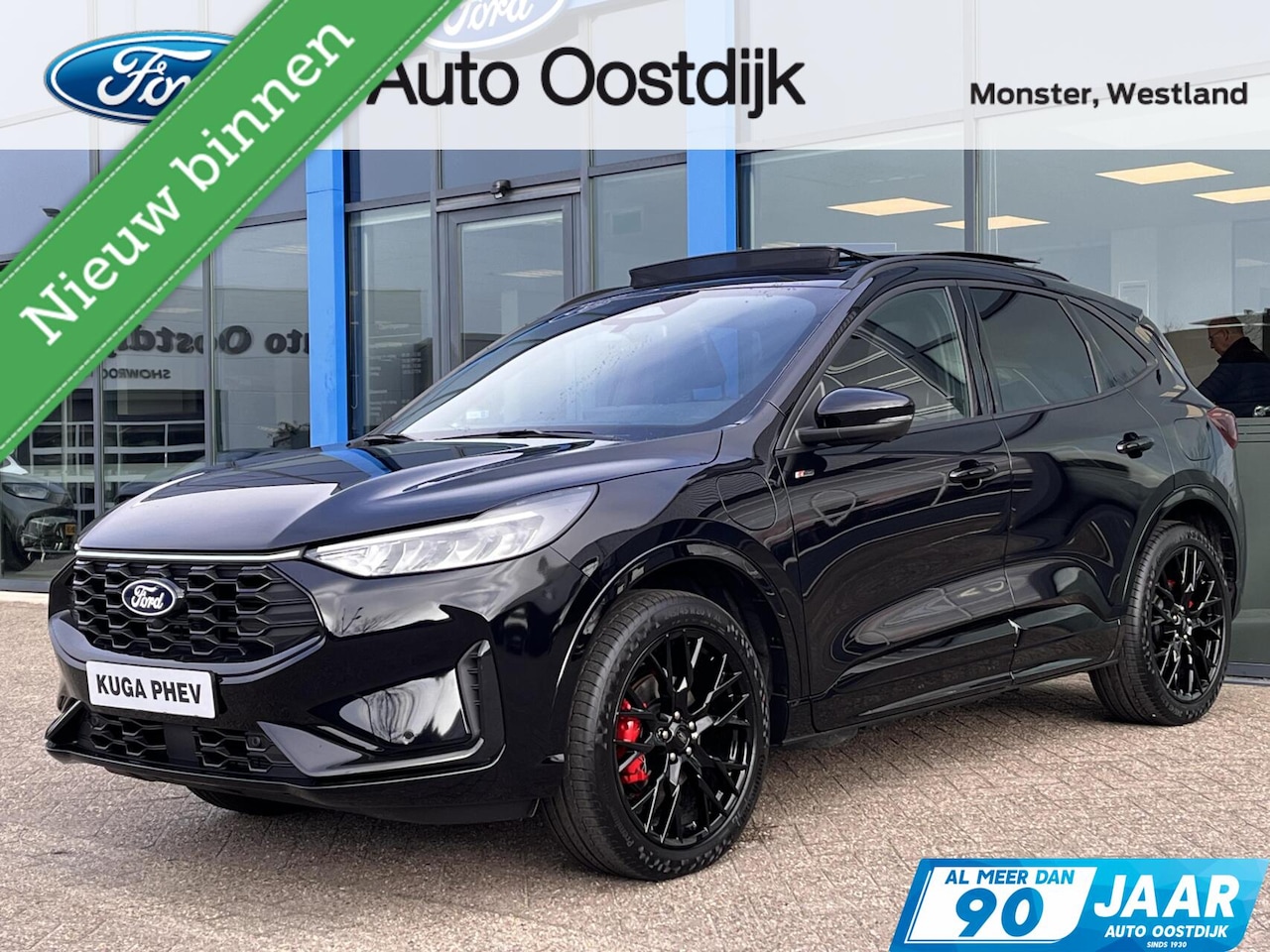 Ford Kuga - 2.5 PHEV ST-Line X Black Pack 243PK €10.000,- Voorraadvoordeel! Elek. Trekhaak Panodak 20" - AutoWereld.nl