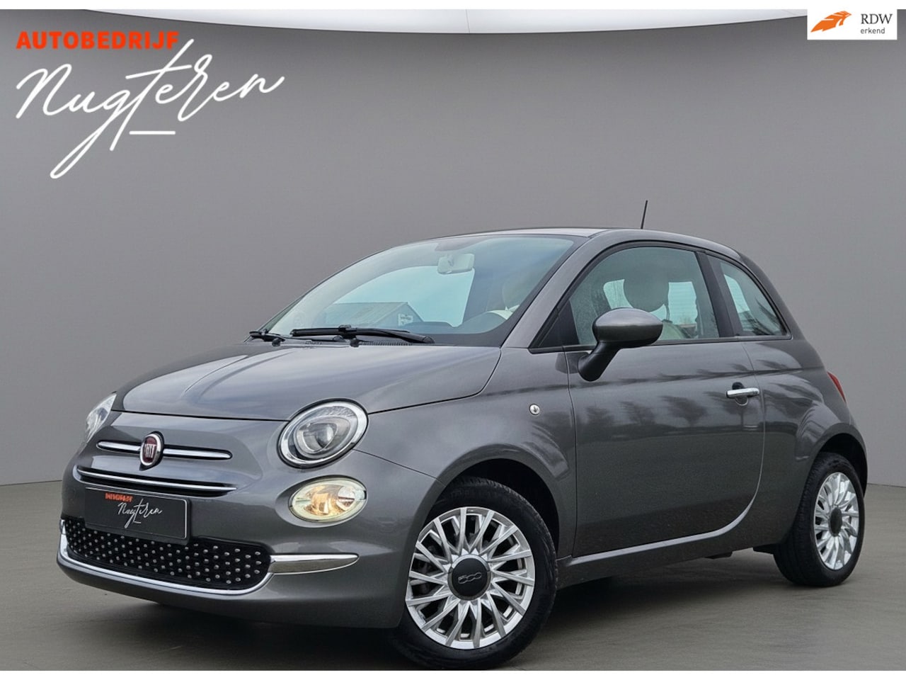 Fiat 500 - 1.0 Hybrid Lounge|Airco|Origineel NL|Cruise| - AutoWereld.nl