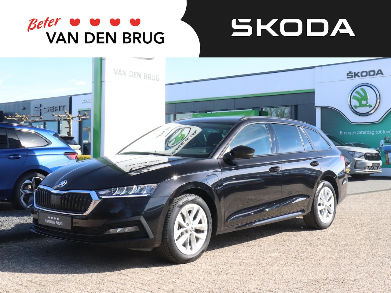 Skoda Octavia Combi - 1.4 TSI iV 204pk PHEV Ambition | 1.500kg trekgewicht | Cruise control | Stuur- & Stoelverw - AutoWereld.nl