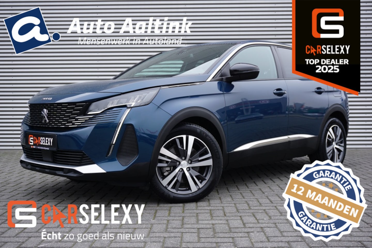 Peugeot 3008 - 195PK Allure AUTOM | CAMERA | EL CLIMATE | NAVI | SUPER LUXE - AutoWereld.nl
