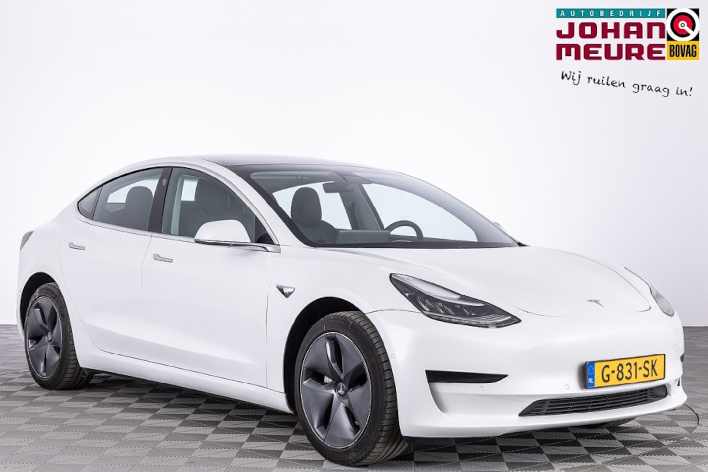 Tesla Model 3 - Standard RWD Plus 60 kWh | LEDER | PANORAMADAK *SOH 90%* - AutoWereld.nl