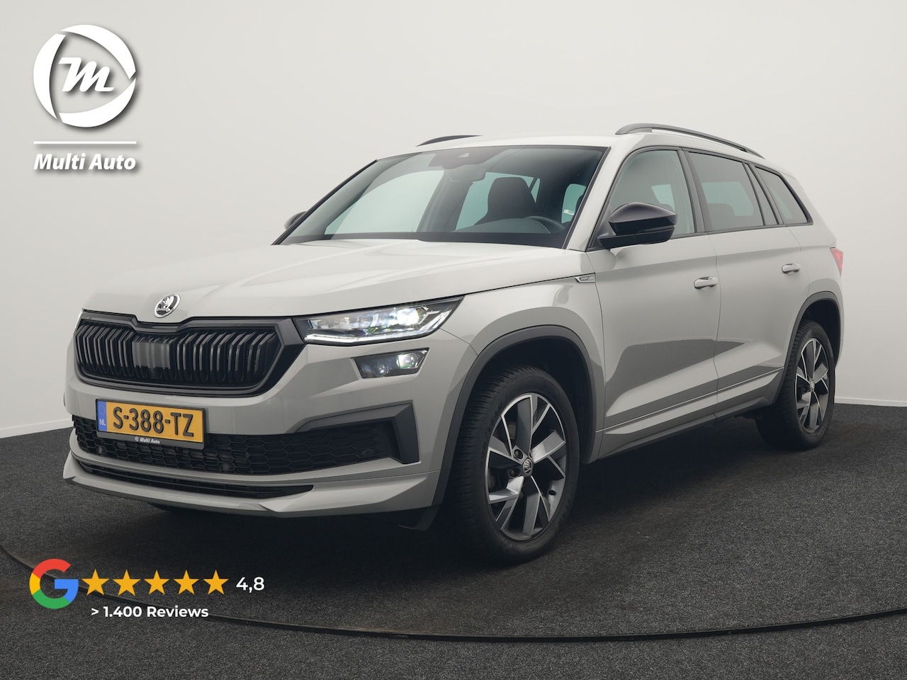 Skoda Kodiaq - 1.5 TSI Sportline Business 150pk DSG | Trekhaak Af Fabriek | Adaptive Cruise | Camera | Al - AutoWereld.nl