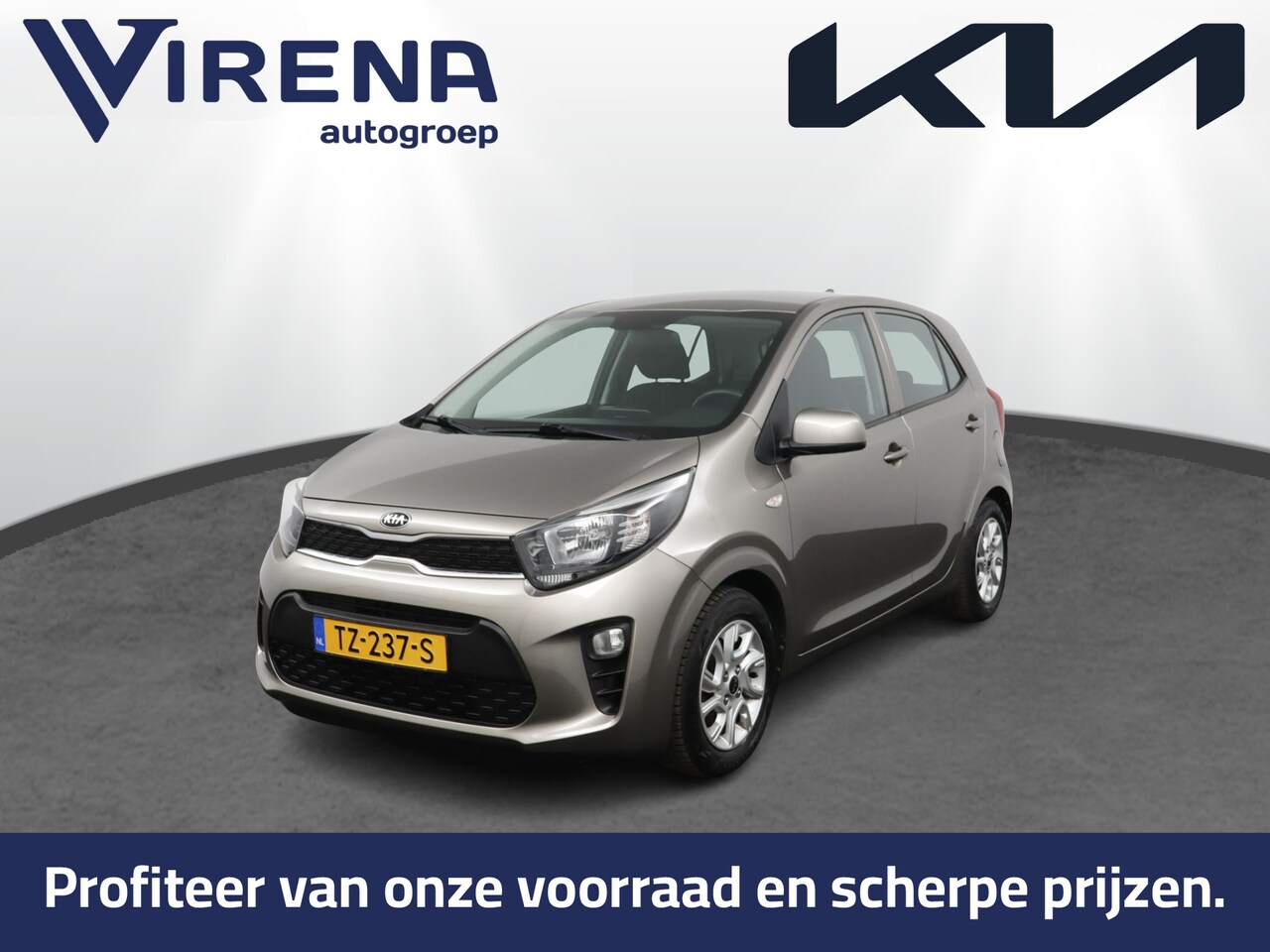 Kia Picanto - 1.0 CVVT ComfortPlusLine Navigator - Achteruitrijcamera - Apple Carplay/Android Auto - Air - AutoWereld.nl