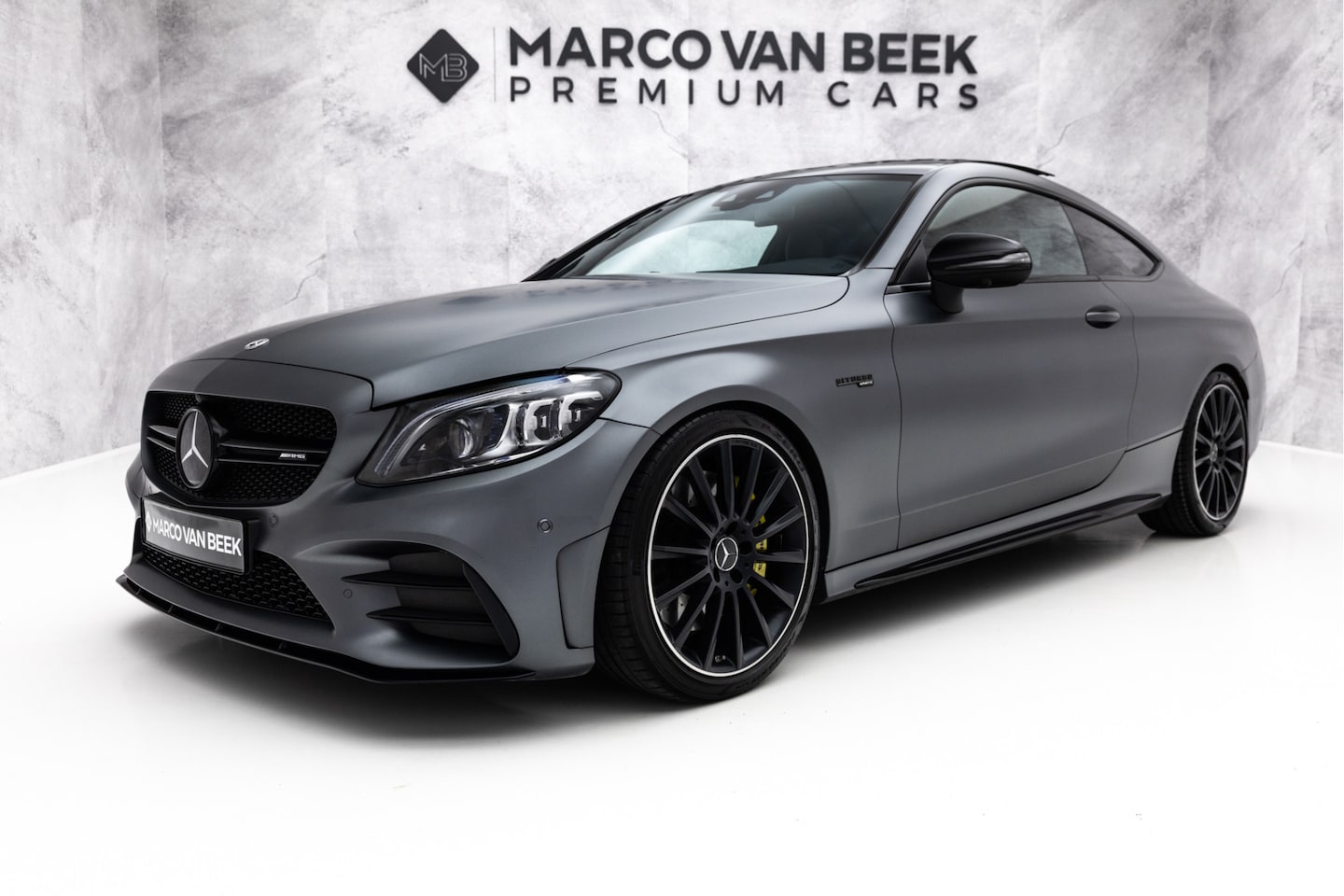 Mercedes-Benz C-klasse Coupé - AMG 43 4MATIC | Pano | Magno | Carbon | Memory - AutoWereld.nl