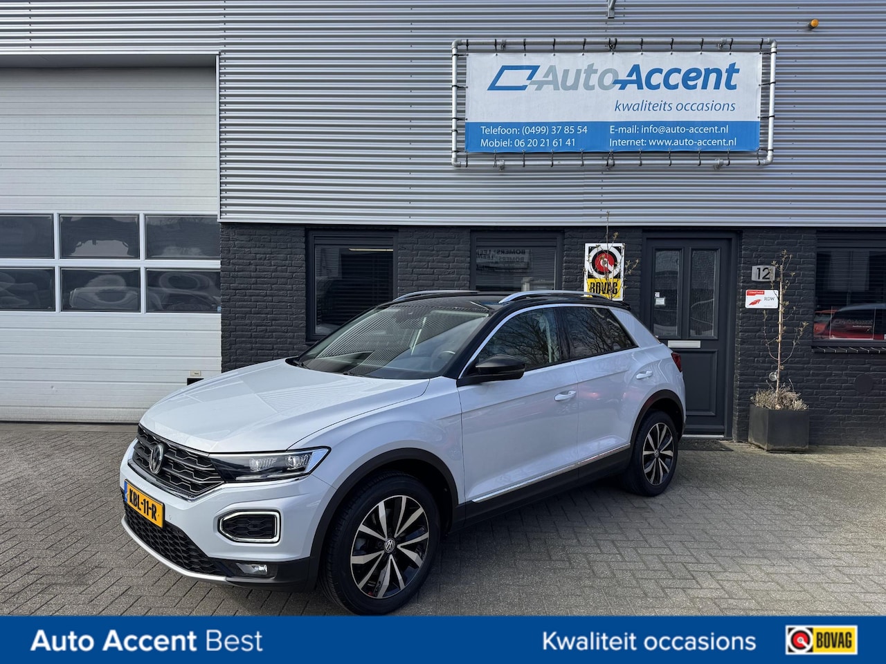 Volkswagen T-Roc - 1.0 TSI Style Klima/Cruise/Car-play/52dkm... - AutoWereld.nl