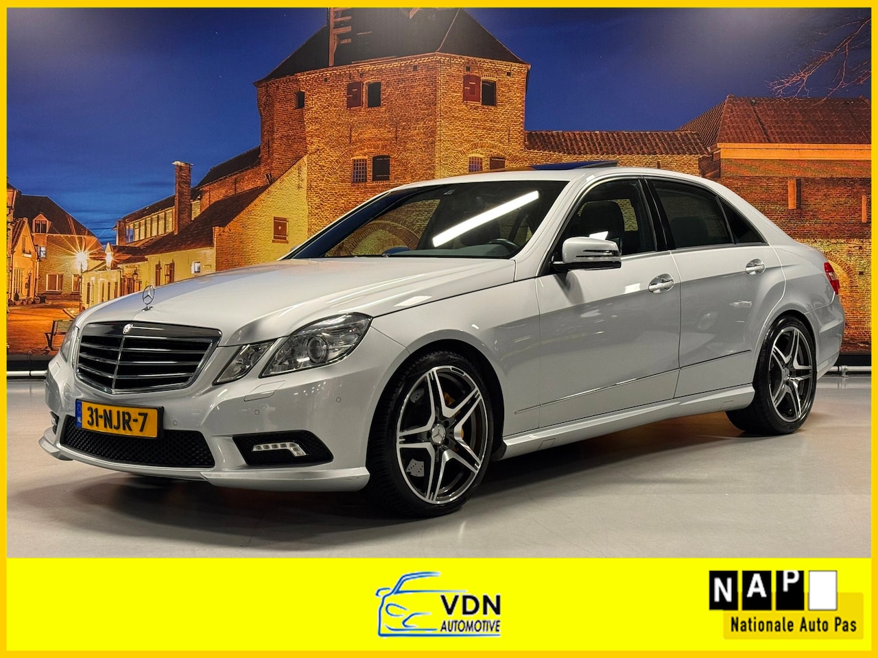 Mercedes-Benz E-klasse - 500 Avantgarde AMG Automaat Leer Schuifdak - AutoWereld.nl