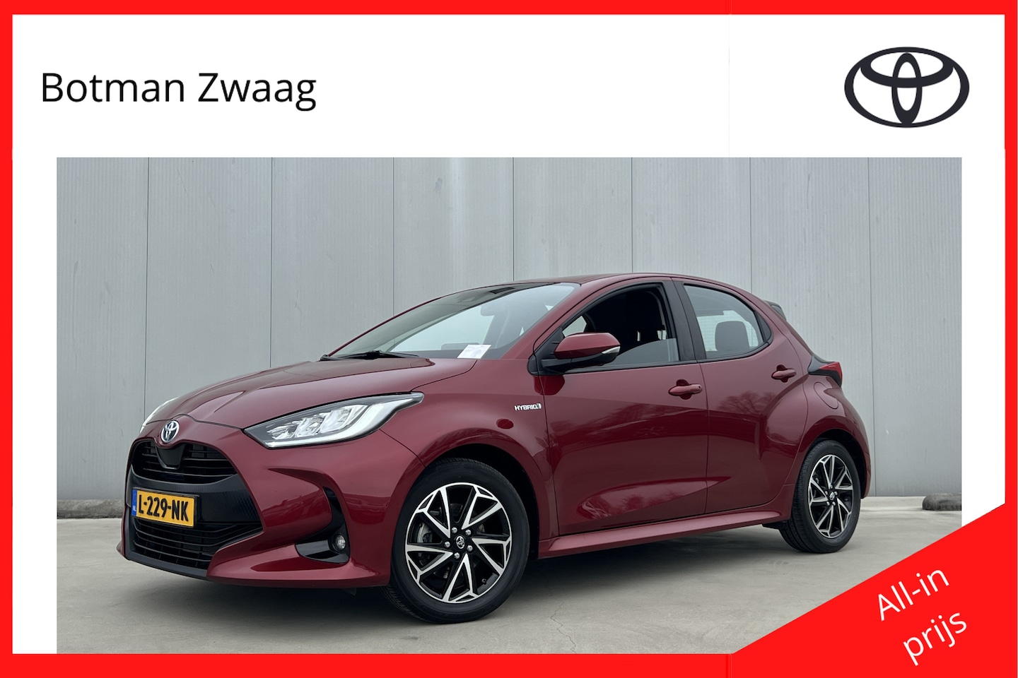 Toyota Yaris - 1.5 Hybrid Dynamic | Trekhaak afneembaar | Lichtmetalen velgen 16" - AutoWereld.nl