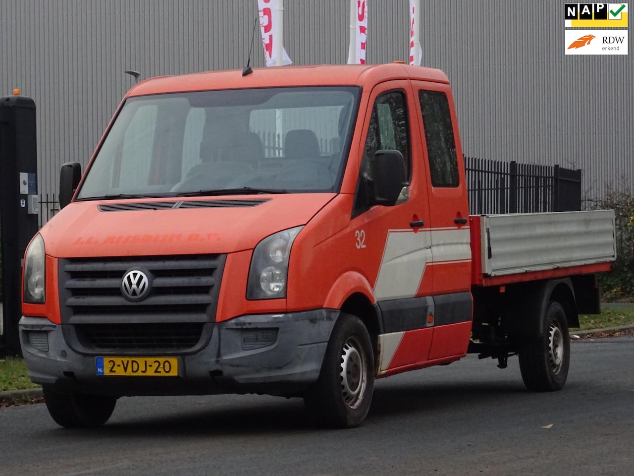 Volkswagen Crafter - 35 2.5 TDI L3 DC LAADBAK NAP/AIRCO/APK - AutoWereld.nl