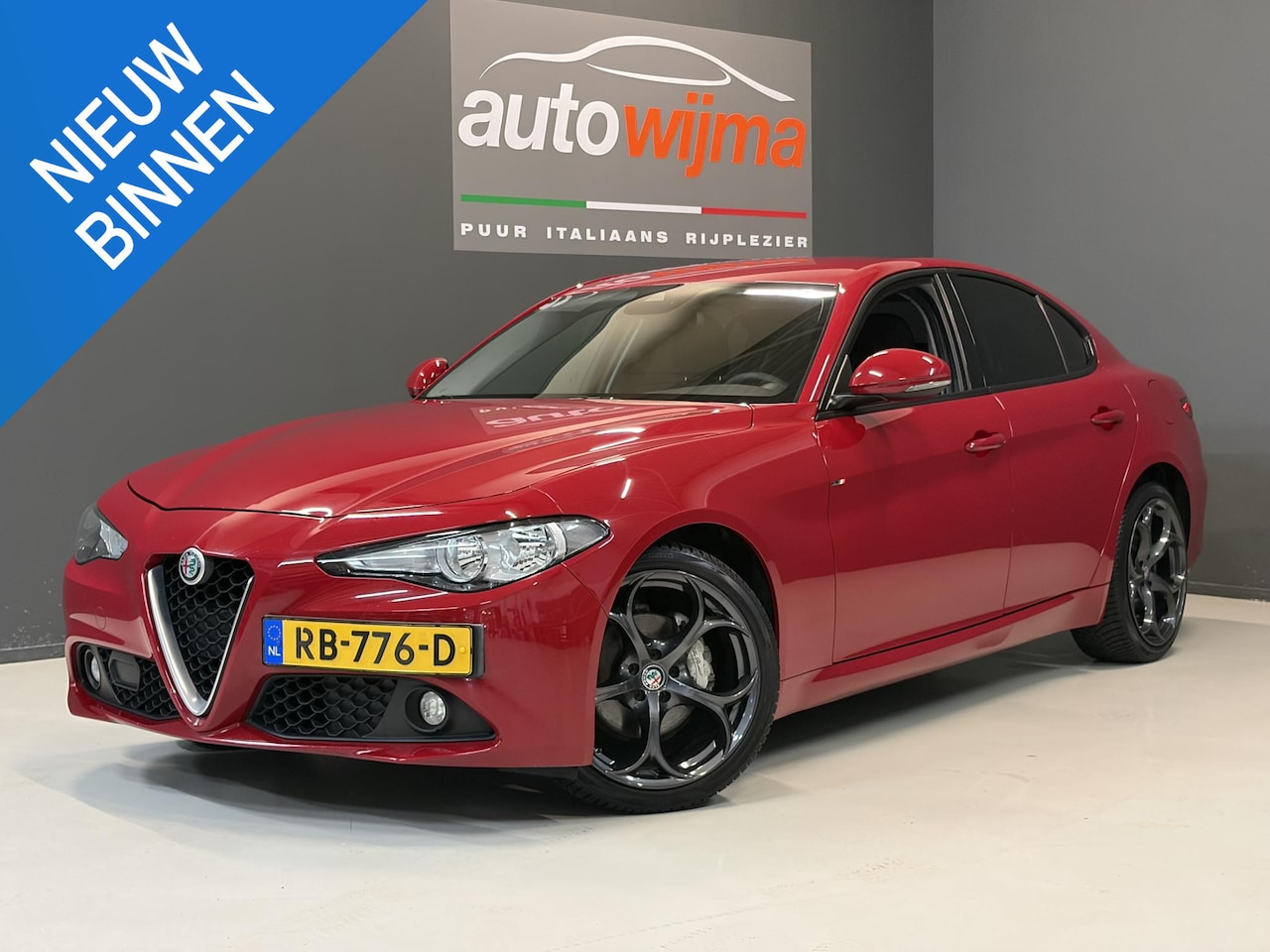 Alfa Romeo Giulia - 2.2 Jtd 180pk AE Automaat 19 Inch L.M. velgen, DAB audio, Navigatie - AutoWereld.nl