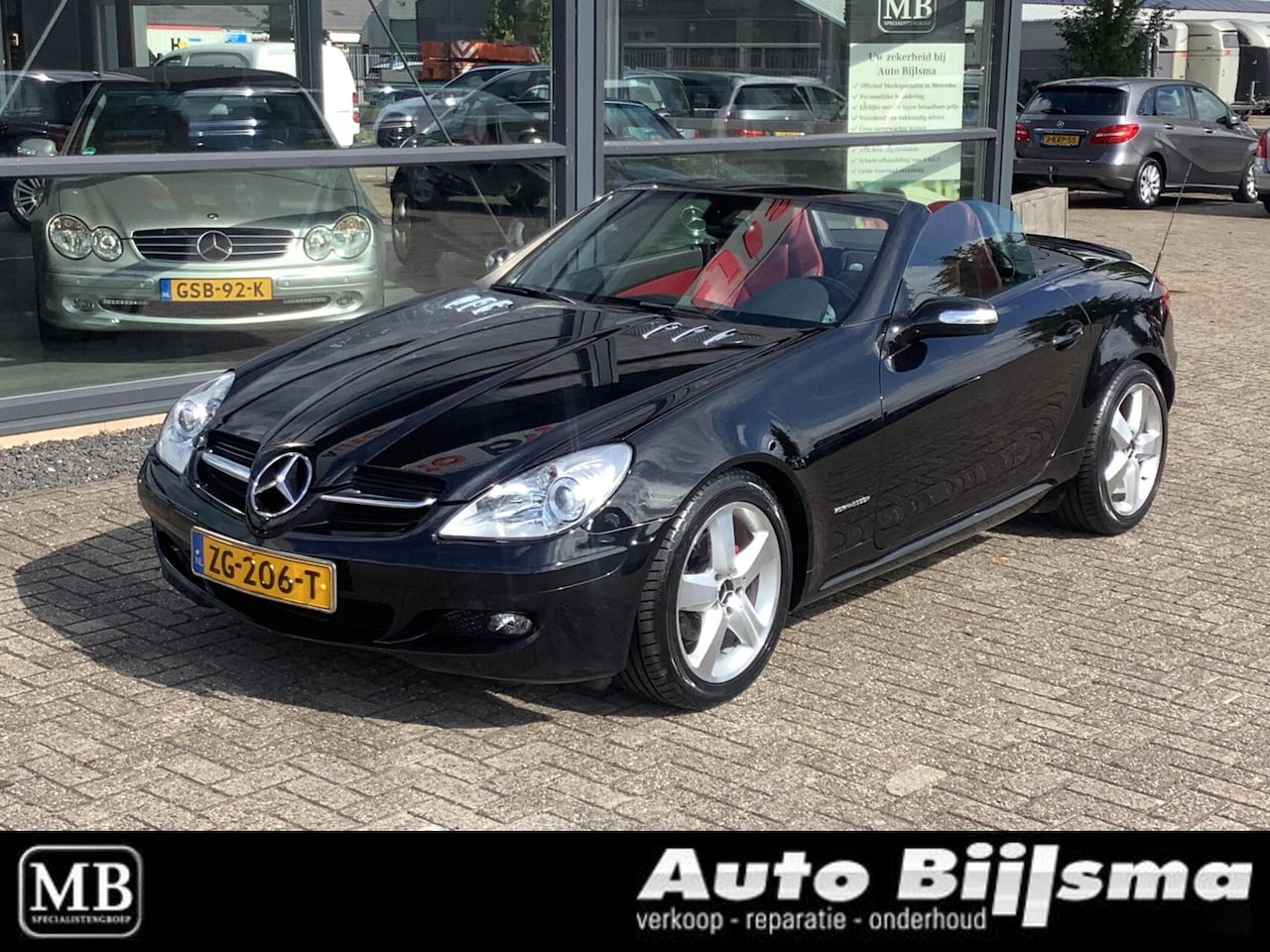 Mercedes-Benz SLK-klasse - 200 K. 200 k, lederen bekleding, cruise, airco, zeer net, - AutoWereld.nl