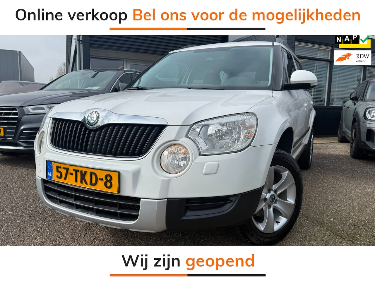 Skoda Yeti - 1.2 TSI Ambition NAVI/ECC/PDC/CRUISE/TREKHAAK/// - AutoWereld.nl