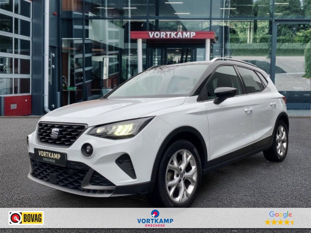 SEAT Arona - 1.0 TSI FR TREKHAAK/CAMERA/ACC/STOELVERW - AutoWereld.nl