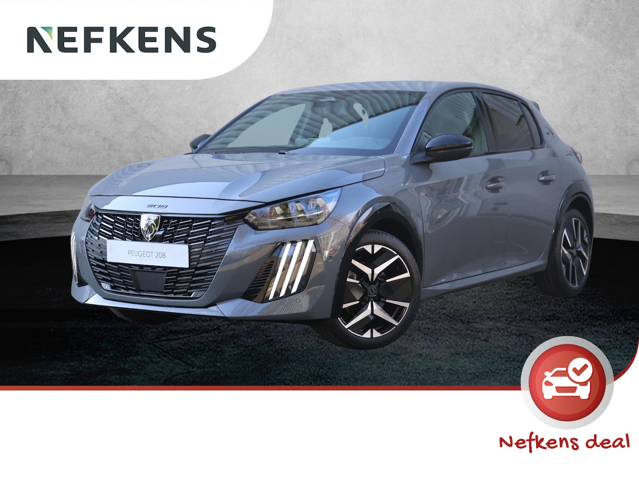 Peugeot 208 - 1.2 Hybrid 110 e-DCS6 GT | Full LED koplampen | Cruise control adaptief | Keyless Entry | - AutoWereld.nl