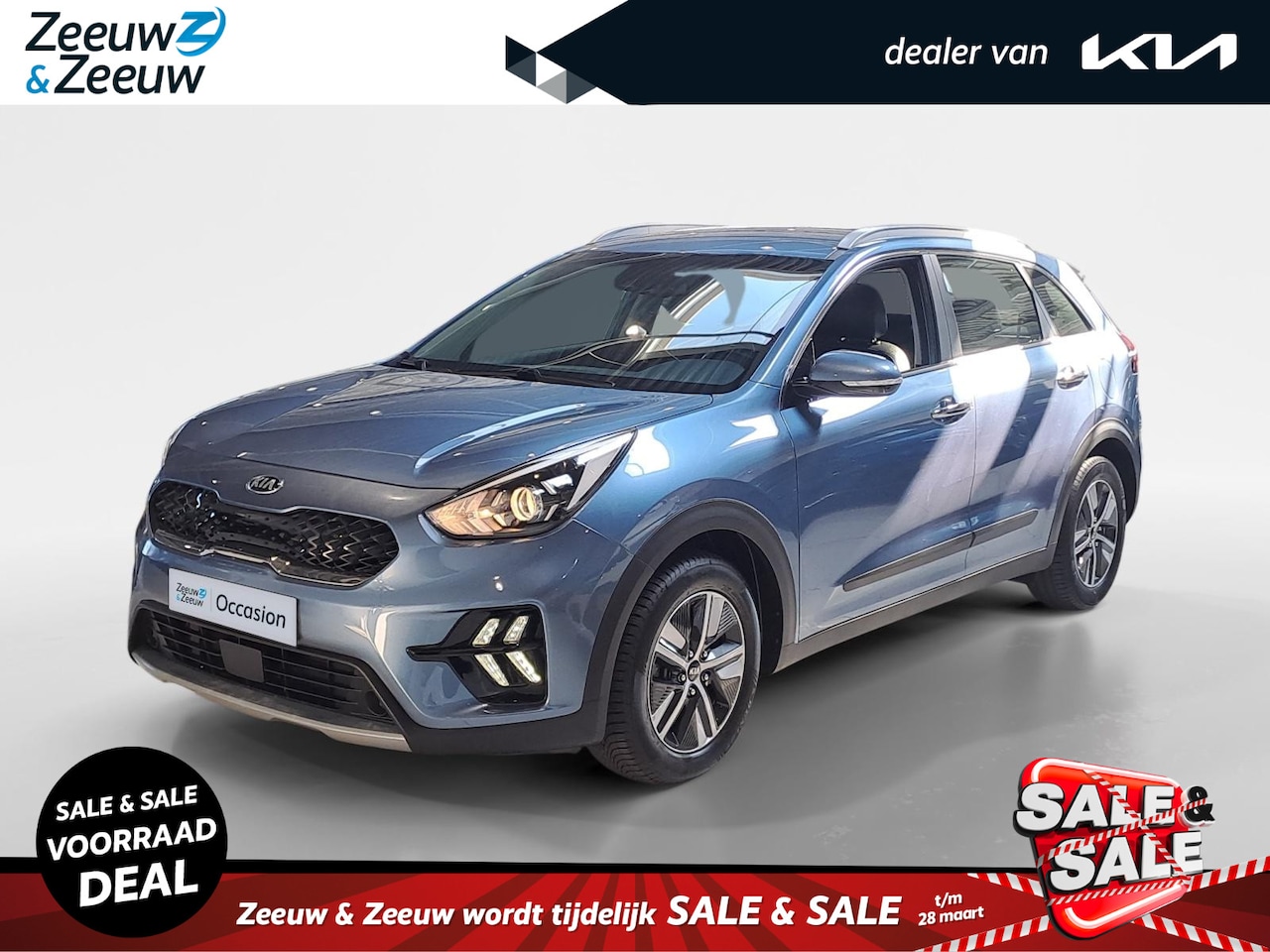 Kia Niro - 1.6 GDi Hybrid DynamicLine Fabrieksgarantie - AutoWereld.nl