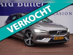 Volvo V60 - 2.0 B3 163 PK R-Desig&Leder+Harman-Kardon+stoel&stuur-verw+pano-dak+19"LMV+elek-Klep+trekh