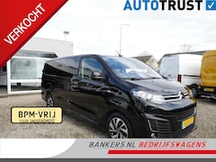 Citroën Jumpy - 2.0 BlueHDI 120PK, L3, Dubbel Cabine, Airco, 2 x Schuifdeur