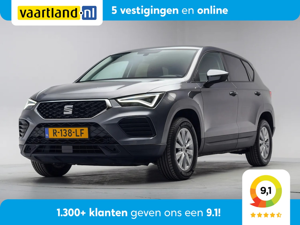 SEAT Ateca - 1.0 TSI Reference FACELIFT [ Full LED Apple Carplay / Android Auto ] - AutoWereld.nl