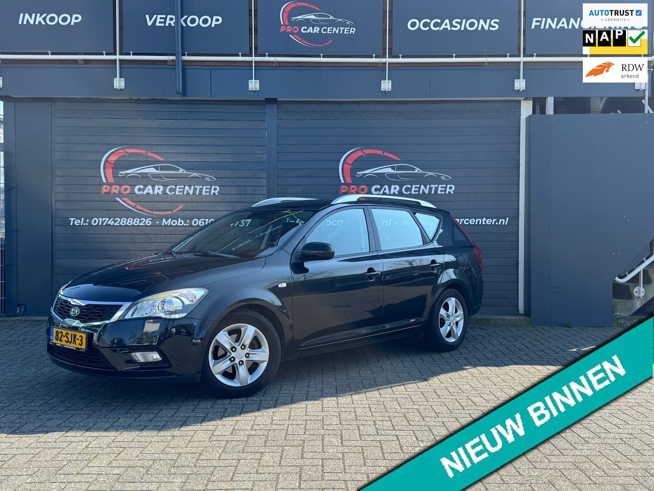 Kia Cee'd Sporty Wagon - 1.4 CVVT X-ecutive AIRCO|CRUISE|CAM|EL.RAMEN|NAP|APK|LMV - AutoWereld.nl