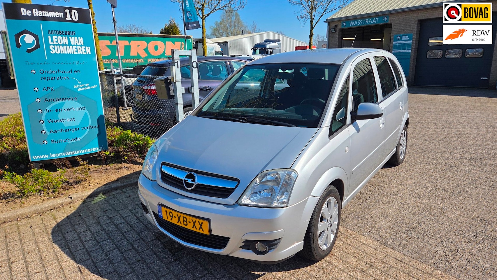 Opel Meriva - 1.6-16V Temptation Automaat!! weinig km! Airco l Electrischeramen l - AutoWereld.nl