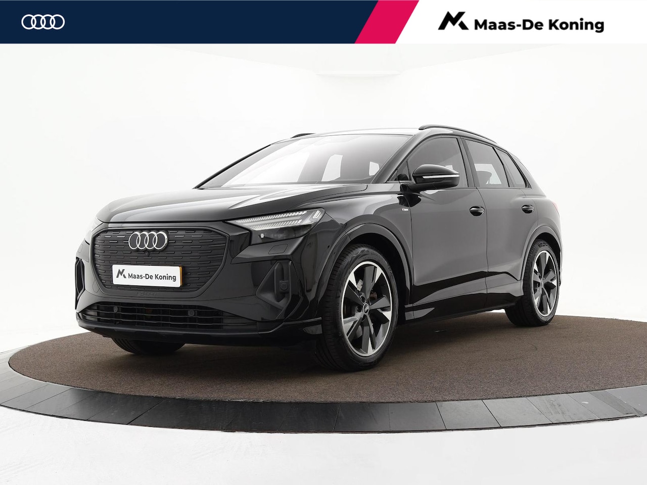 Audi Q4 e-tron - 40 204pk Launch Edition S Competition 77 kWh · Camera · Matrix LED · Sonos Sound · Optiekp - AutoWereld.nl
