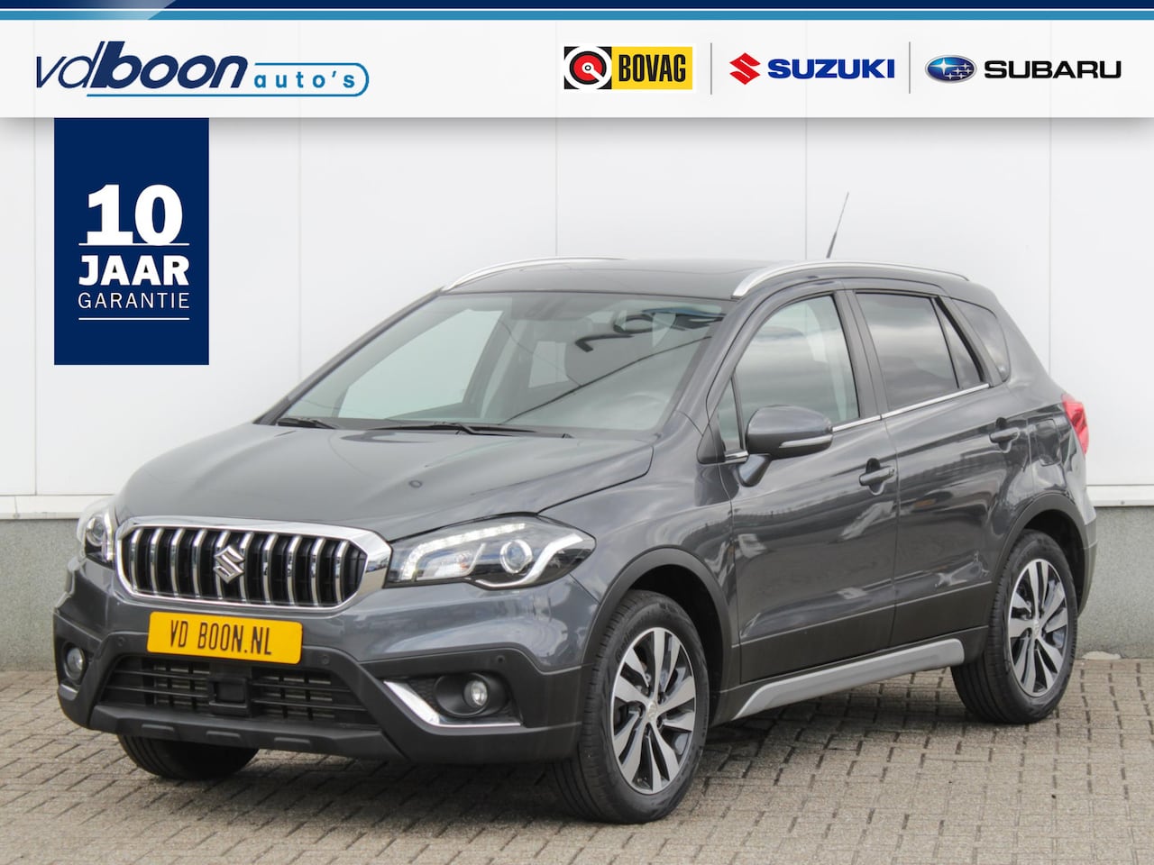 Suzuki S-Cross - 1.4 Boosterjet AllGrip Style Hybrid Automaat | Navi | Adap. Cruise | Leder | Schuif-/kante - AutoWereld.nl
