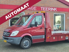 Mercedes-Benz Sprinter - 515CDI Autotransporter 150PK AUTOMAAT airco, cruise, luchtvering, lier, trekhaak, zwaailic