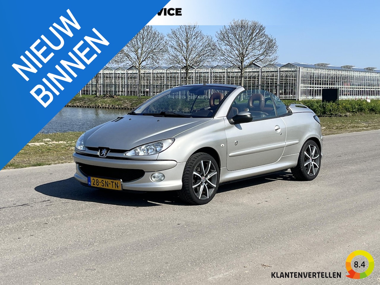 Peugeot 206 CC - 1.6-16V Roland Garros Clima, radio - AutoWereld.nl
