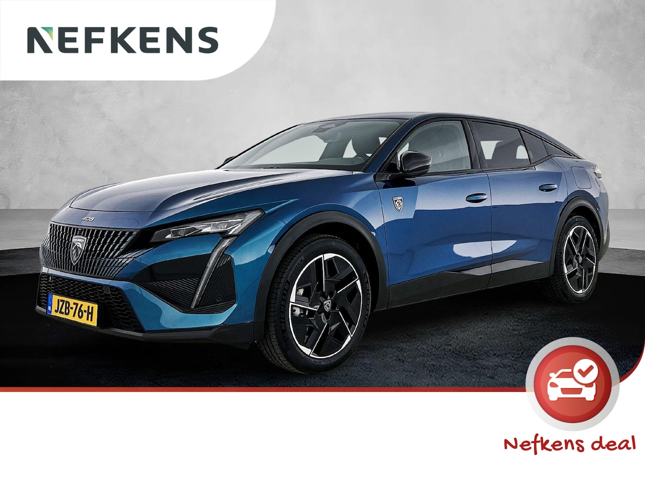 Peugeot 408 - GT 1.6 Plug-in HYbrid 225pk Automaat | Navigatie | Rondomzichtcamera | Adaptieve Cruise Co - AutoWereld.nl