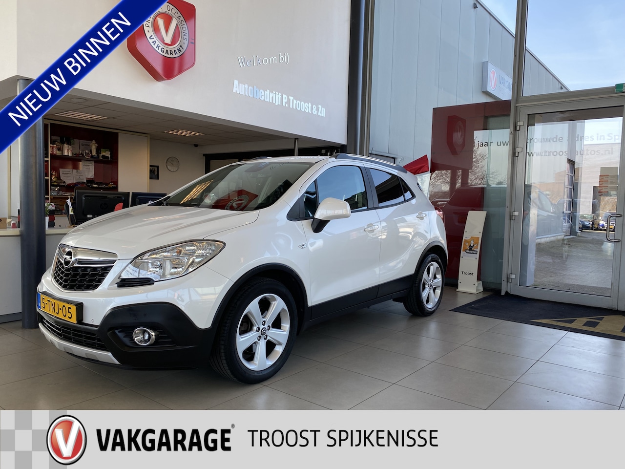 Opel Mokka - 1.6 Cosmo 1.6 Cosmo,2E Eigenaar,100% Onderhouden,Navigatie,Climate&Cruisecontrol,Spraakbediening,V&A - AutoWereld.nl