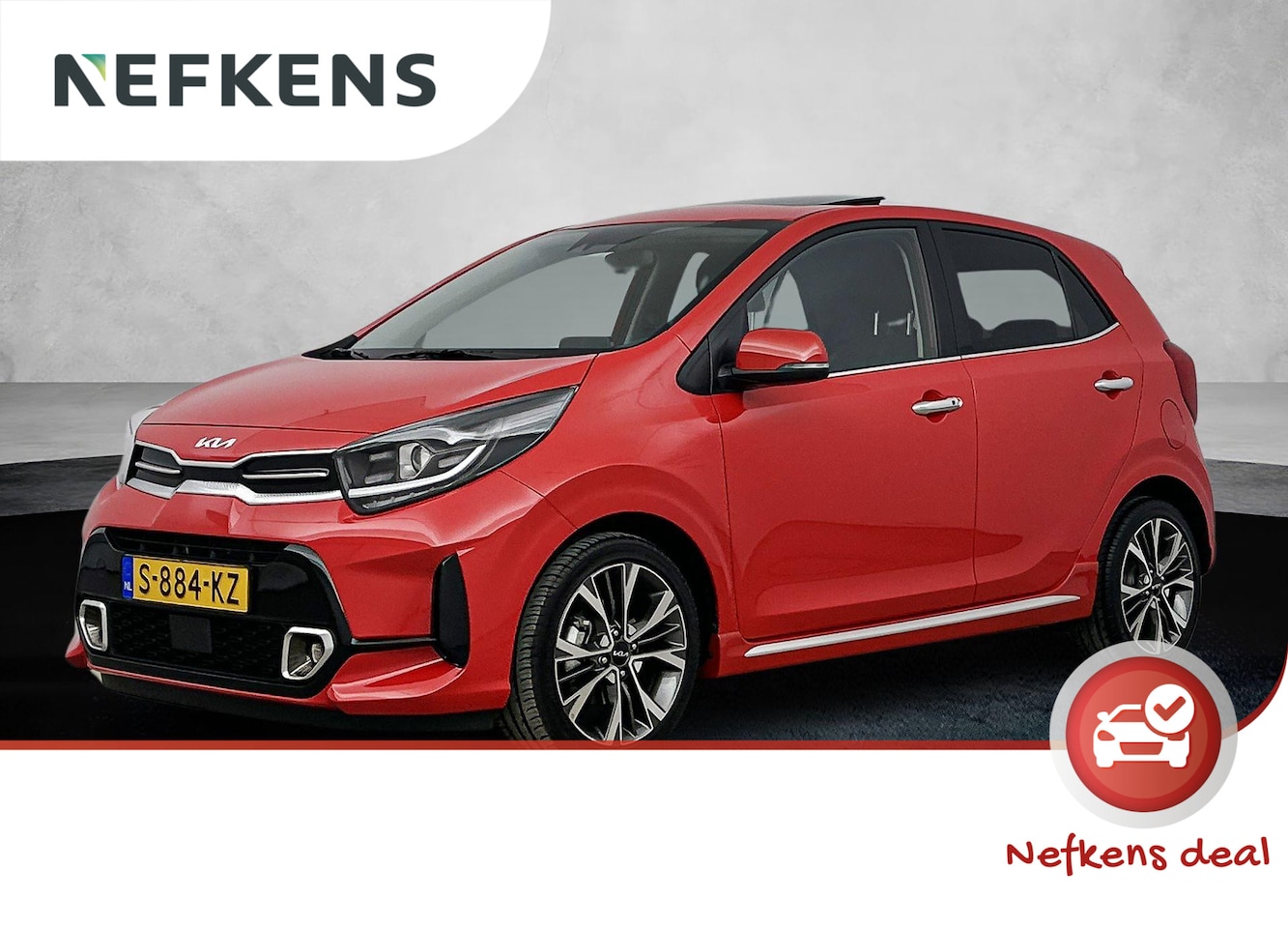 Kia Picanto - 1.0 T-GDi 100 pk GT-Line | Schuif/kantel dak | Apple Carplay/Android Auto | - AutoWereld.nl