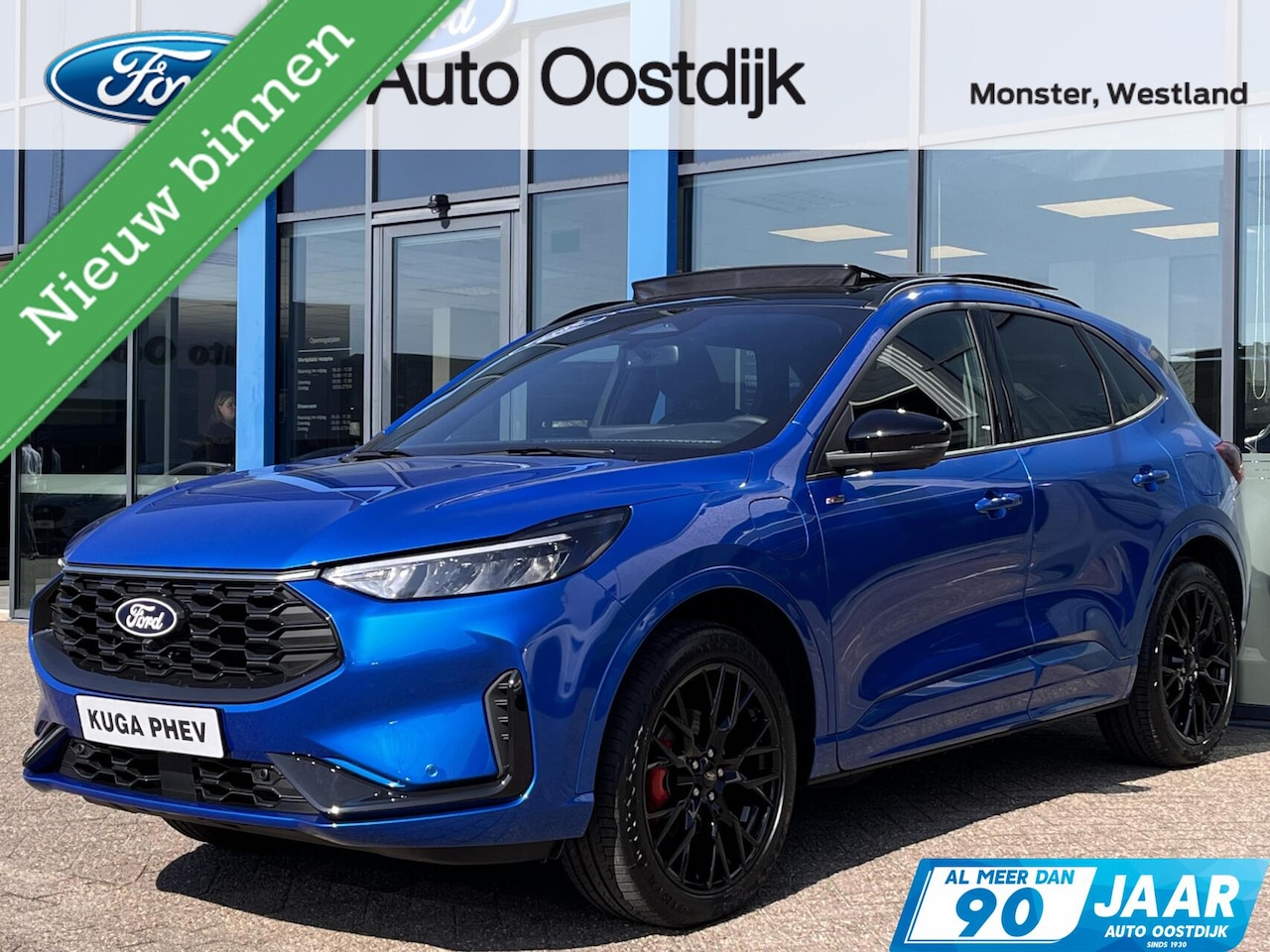Ford Kuga - 2.5 PHEV ST-Line X Black Pack 243PK €10.000,- Voorraadvoordeel! Elek. Trekhaak Panodak 20" - AutoWereld.nl