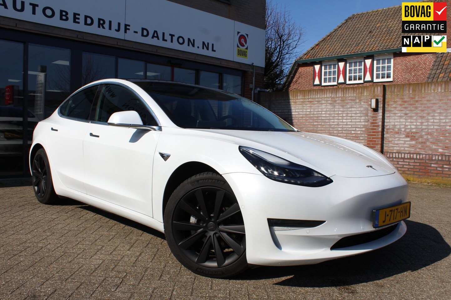 Tesla Model 3 - Long Range RWD Long Range AWD 75 kWh 1e EIG / SOH 92,7% / AUTOPILOT/ LEER / INCL. BTW - AutoWereld.nl
