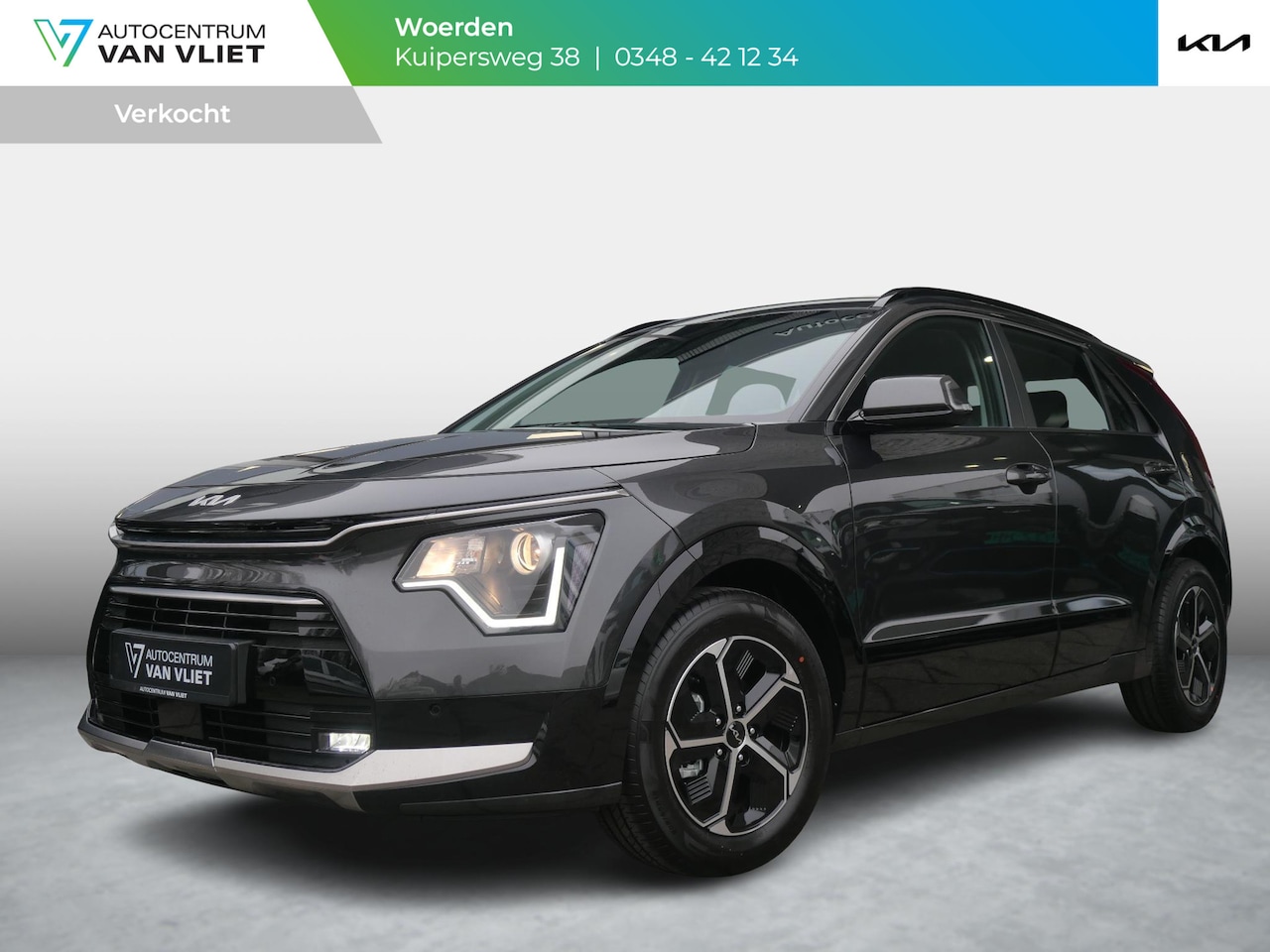 Kia Niro - 1.6 GDi Hybrid DynamicLine | Adaptief | Clima | Navi | Camera | Carplay | - AutoWereld.nl