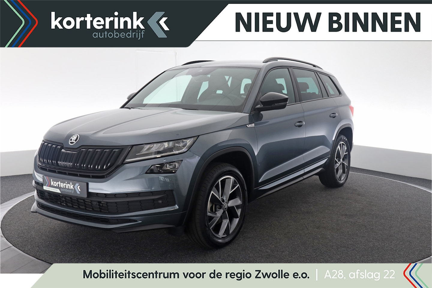 Skoda Kodiaq - 1.5 TSI Sportline Business 7p. 1.5 TSI Sportline Business 7p. - AutoWereld.nl