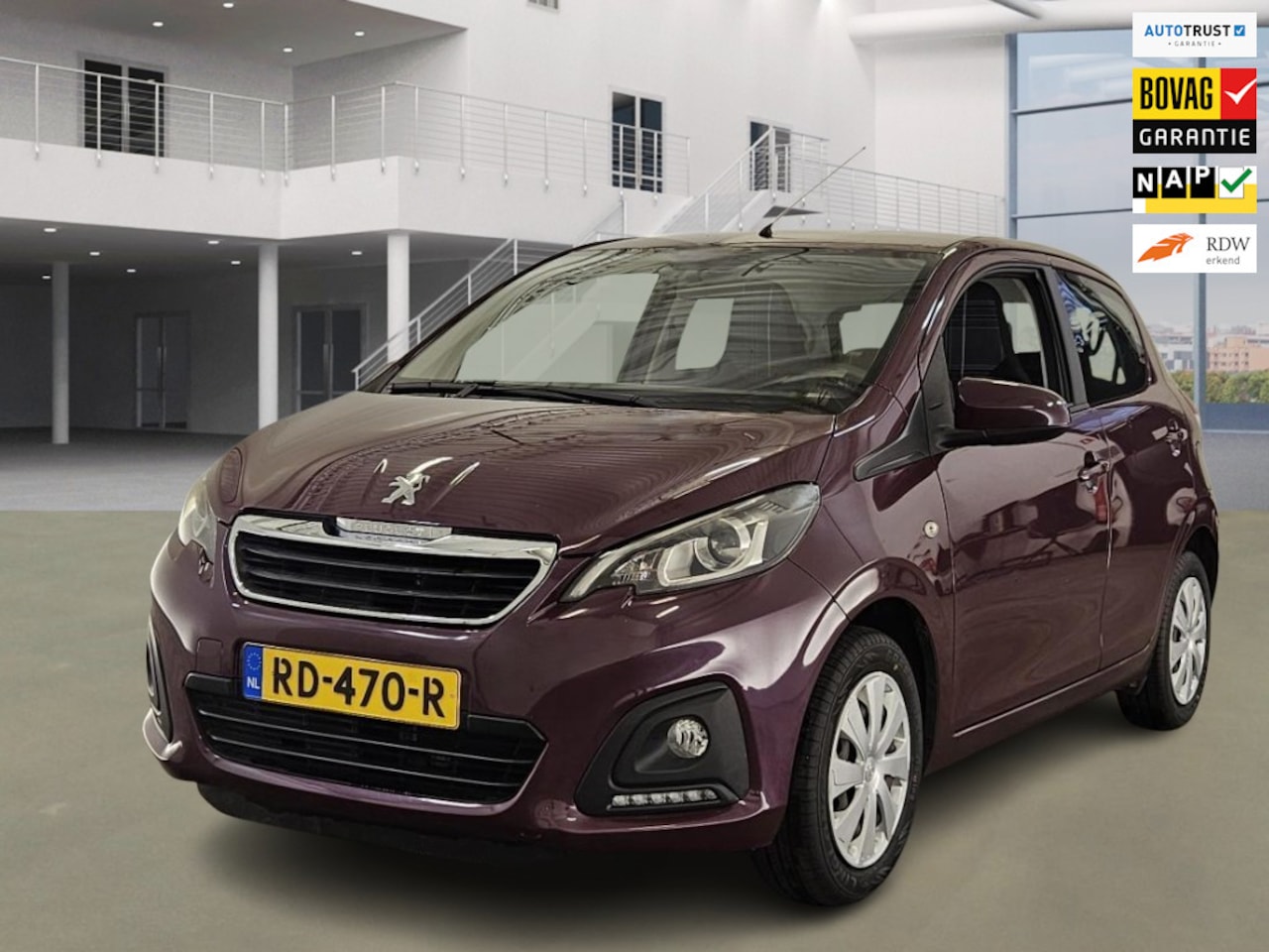 Peugeot 108 - 1.0 e-VTi Blue Lion 1e Eig. 45.400 km +NAP NL-auto - AutoWereld.nl